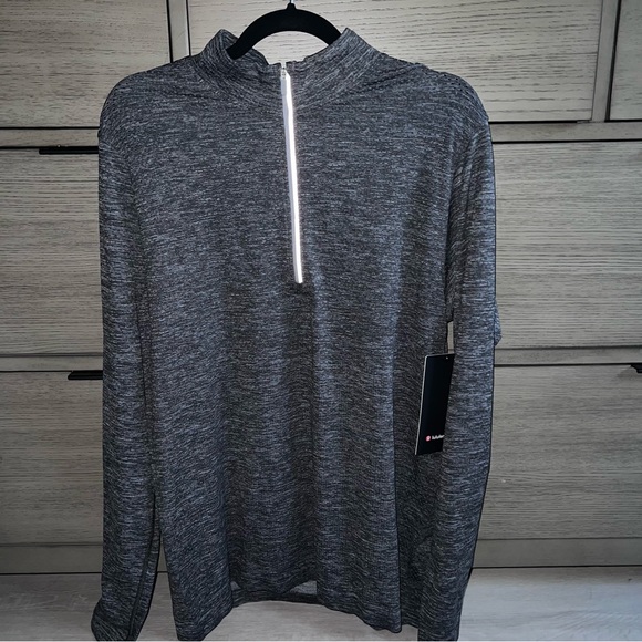 lululemon athletica Other - NWT Lululemon Mens Metal Vent Tech Midweight 1/2 Zip RQXY GREY SIZE M